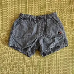 ハーフパンツとスカート