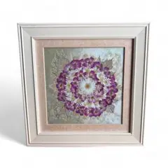 美品✨ 押し花アート Handmade Pressed Flower Art
