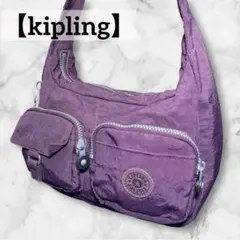 【kipling】 キプリング ナイロン ショルダーバッグ 斜め掛け 肩掛け
