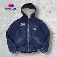 美品！【ピンクハウス】 くまさんのフード付きブルゾン ネイビー90s