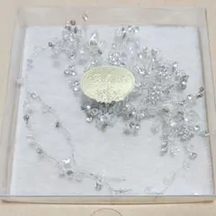 ヘアアクセサリー ウェディング ブライダル 小枝風