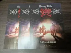 映画　Stray Kids THE dominATE　チラシ　フライヤー　3枚