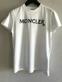 美品 MONCLER モンクレール 半袖tシャツ XL ラバーパッチ ロゴT 美品 MONCLER モンクレール 半袖tシャツ XL ラバーパッチ ロゴT