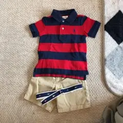 ラルフローレン ポロシャツ パンツ　セット　　ベルト付き