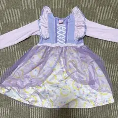 ラプンツェル風ドレスワンピース　110