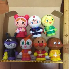 アンパンマン ソフビ人形7体セット