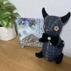 京都デニム DENIGUMA でにぐま デニムベア 花柄 高さ約22cm - メルカリ
