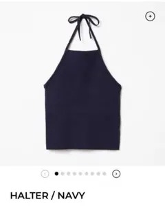 THE SHISHIKUI ニットキャミ NAVY ネイビー THE SHISHIKUI ニットキャミ NAVY ネイビー 美品】 THE