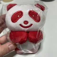 アジパンダ ぬいぐるみ キーチェーン付き