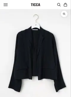 美品TICCA リネンシャツジャケットのサムネイル
