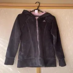 グレー フリースジャケット