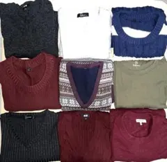 9点　メンズ　セーター　ニット