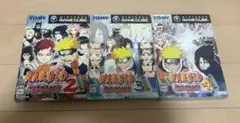 NARUTO ナルト 激闘忍者大戦! 3本セット ゲームキューブ ソフト