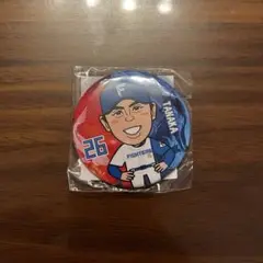 未開封 日本ハムファイターズ 缶バッチ 田中正義
