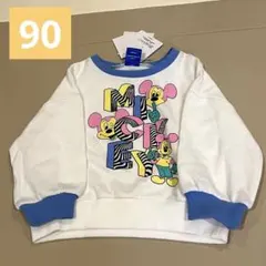 新品 チマジロ　ディズニー ミッキー トレーナー 90