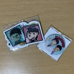 ハイキュー!! メモリアル缶バッジ青葉城西 デコレーション仕様 及川徹 岩泉一 ハイキュー!! メモリアル缶バッジ青葉城西 デコレーション仕様
