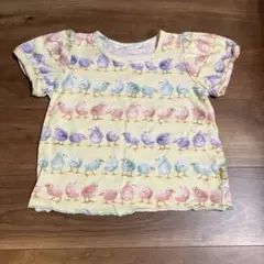 fafa ひよこ Tシャツ パフ トップス アイボリー 120