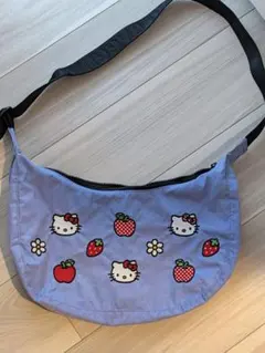 BAGGU バクー　Mクレセント　クロスバッグ　ハローキティのサムネイル
