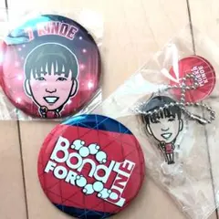 NECレッドロケッツ川崎　甲萌香　アクリルキーホルダー　缶バッジ