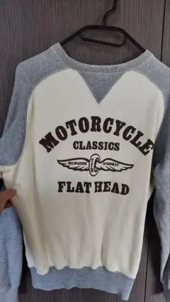 FLAT HEAD モーターサイクルクラシックス トレーナー