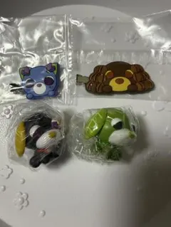 お茶犬カプセルトイ 4個セット