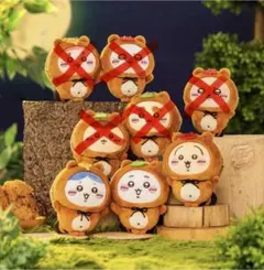 ちいかわ　たぬきだもんくじ　C賞　ちいかわハチワレうさぎセット