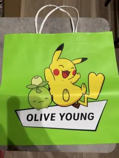 OLIVE YOUNG ポケモン ショップ袋