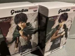 進撃の巨人 Grandista ２種セット「エレン・イェーガー」「リヴァイ」