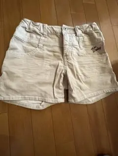 デイジーラバーズ　ハーフパンツ　ズボン ベージュ　キッズ服　L160 平成レトロ