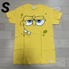 スポンジボブ　Tシャツ海外ユニバーサルスタジオ　イエローSサイズ