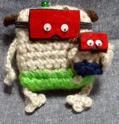 アイマスク　パグ　親子　ストラップ　ハンドメイド