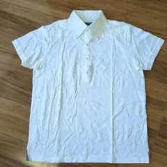 ホワイトポロシャツ メンズ ゴルフ