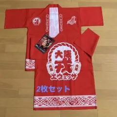 オマケ付【未着用】大阪エヴェッサ　応援ハッピ　2枚セット　開幕戦ノベルティ