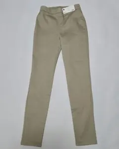 GU　ベージュ クロップドレギンスパンツ