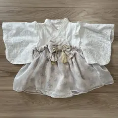 バースデイ　コトリ　cottoli 袴ロンパース 70