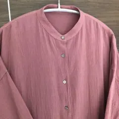 アーバンリサーチドアーズ　バンドカラー　シャツワンピース