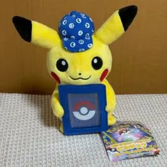 ポケカグッズくじ2022 B賞 ぬいぐるみカードスタンド ピカチュウのサムネイル