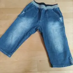 美品　デニム風ハーフパンツ サイズ140