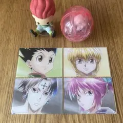 HUNTER × HUNTER めじるしヒソカ ゴン クラピカ クロロまとめ売り