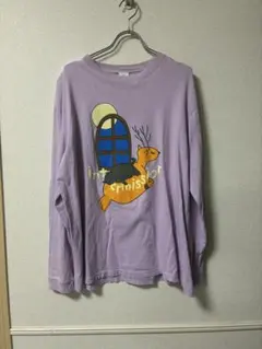 ヨルシカ suisデザイン「夜以外もよく眠るエルマちゃん」ロングTシャツ