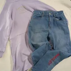 女の子140.150まとめ売り　ALGYパンツ150 140まとめ売りのサムネイル