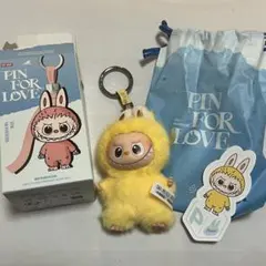 【P】正規品　ラブブ　イニシャル　チャーム