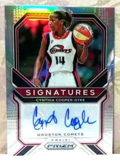 Cynthia Cooper-Dyke wnba サイン auto topps