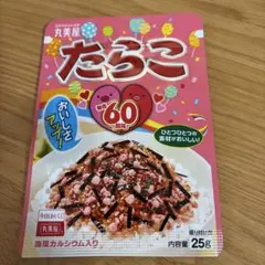 丸美屋たらこふりかけ25g✖️10袋のサムネイル
