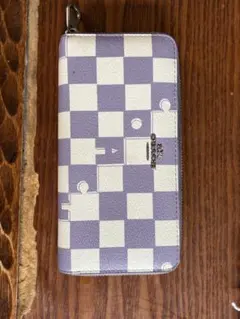 COACH 長財布 パズル柄 チェッカーボードのサムネイル