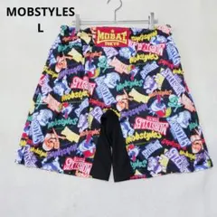モブスタイル　ショートパンツ　モッシュパンツ　Lのサムネイル