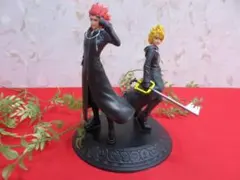 【QM115/6】キングダムハーツ　アクセル/ロクサス　フィギュア　全長20ｃｍ
