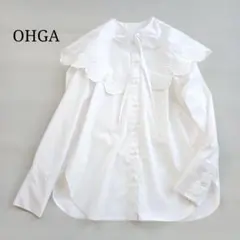 ohga オーガ　MARGARET　マーガレット　ホワイト　ブラウス ohga オーガ MARGARET マーガレット ホワイト ブラウス 2025年