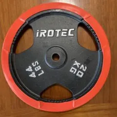 セット売り② IROTEC アイロテック ダンベルプレート 28㎜ 20kgのサムネイル