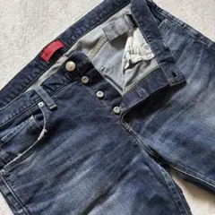 【美品】RED CARD レッドカード デニム パンツ 日本製 33インチL L